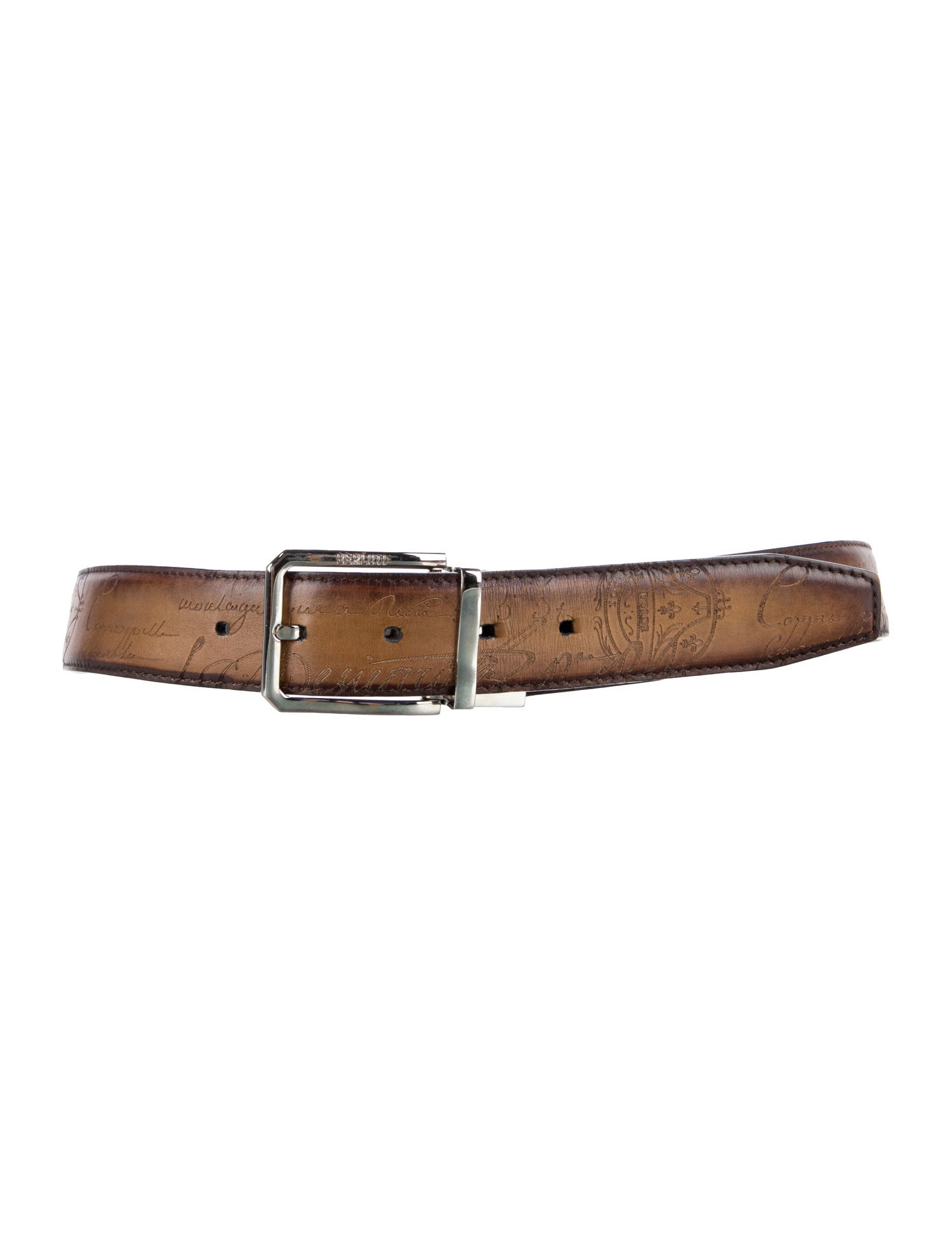 Berluti Leather Waist Belt