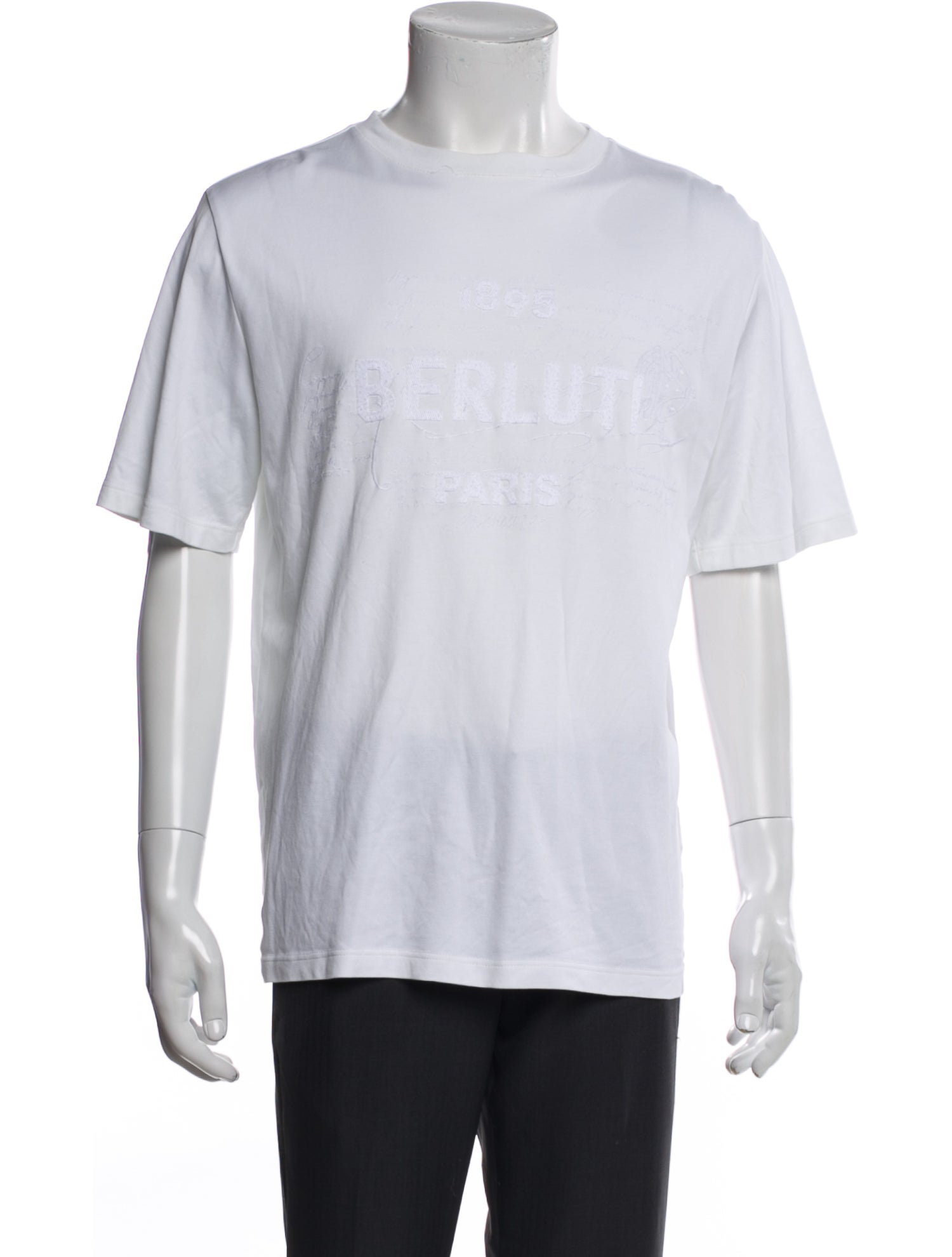 Berluti Graphic Print Crew Neck T-Shirt