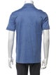 Berluti V-Neck Short Sleeve Polo Shirt