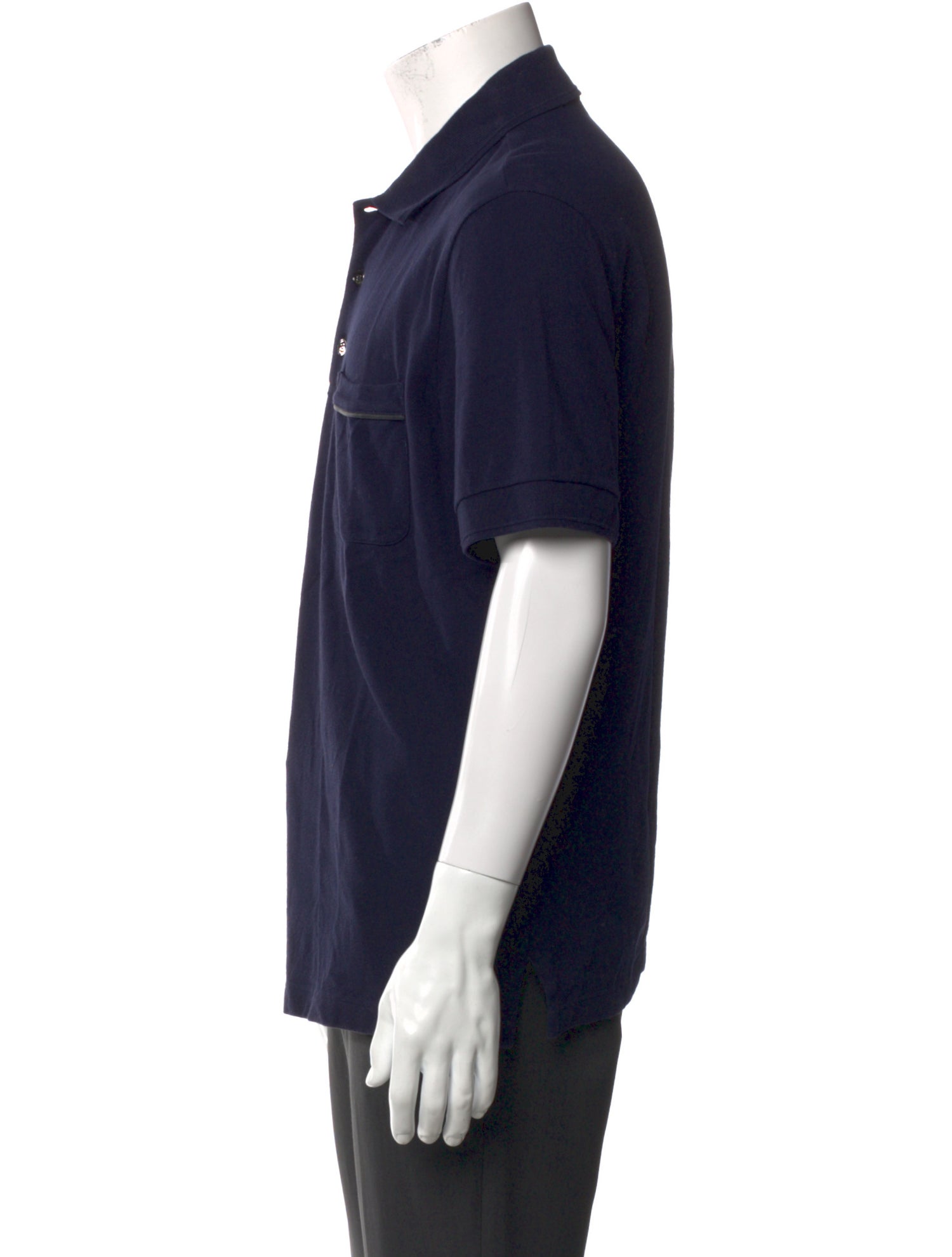 Berluti Collar Short Sleeve Polo Shirt