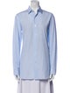 Berluti Striped Long Sleeve Button-Up Top
