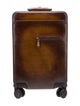 Berluti Leather Carry On Suitcase