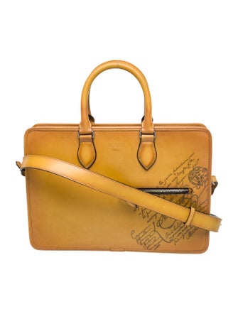 Berluti Leather Briefcase