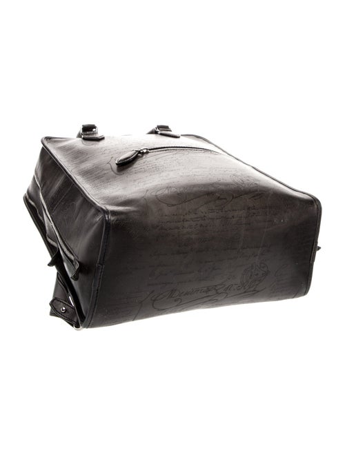 Berluti Leather Top Handle Bag