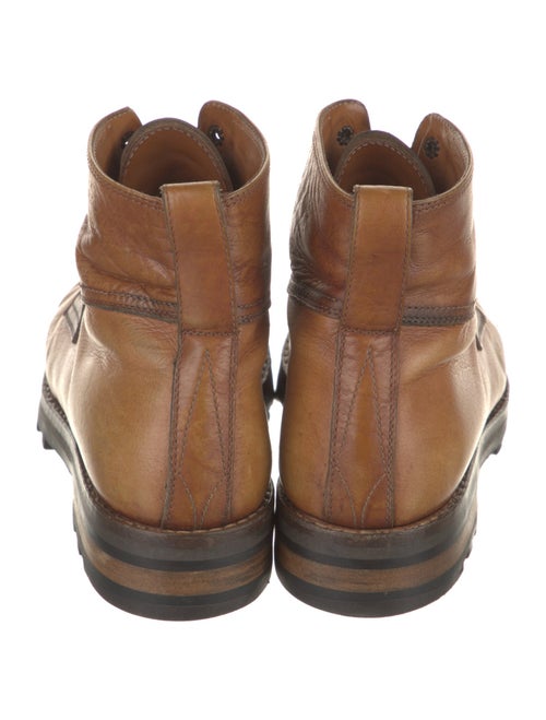 Berluti Leather Lace-Up Boots