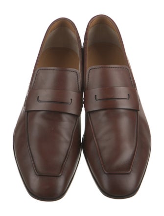 Berluti Leather Dress Loafers