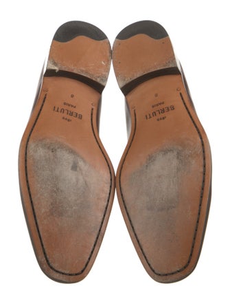Berluti Leather Dress Loafers
