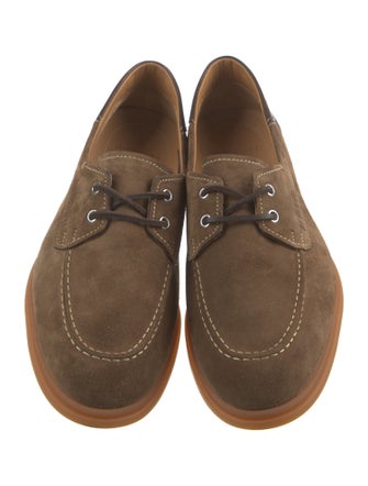 Berluti Suede Boat Shoes
