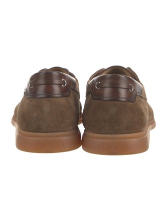 Berluti Suede Boat Shoes