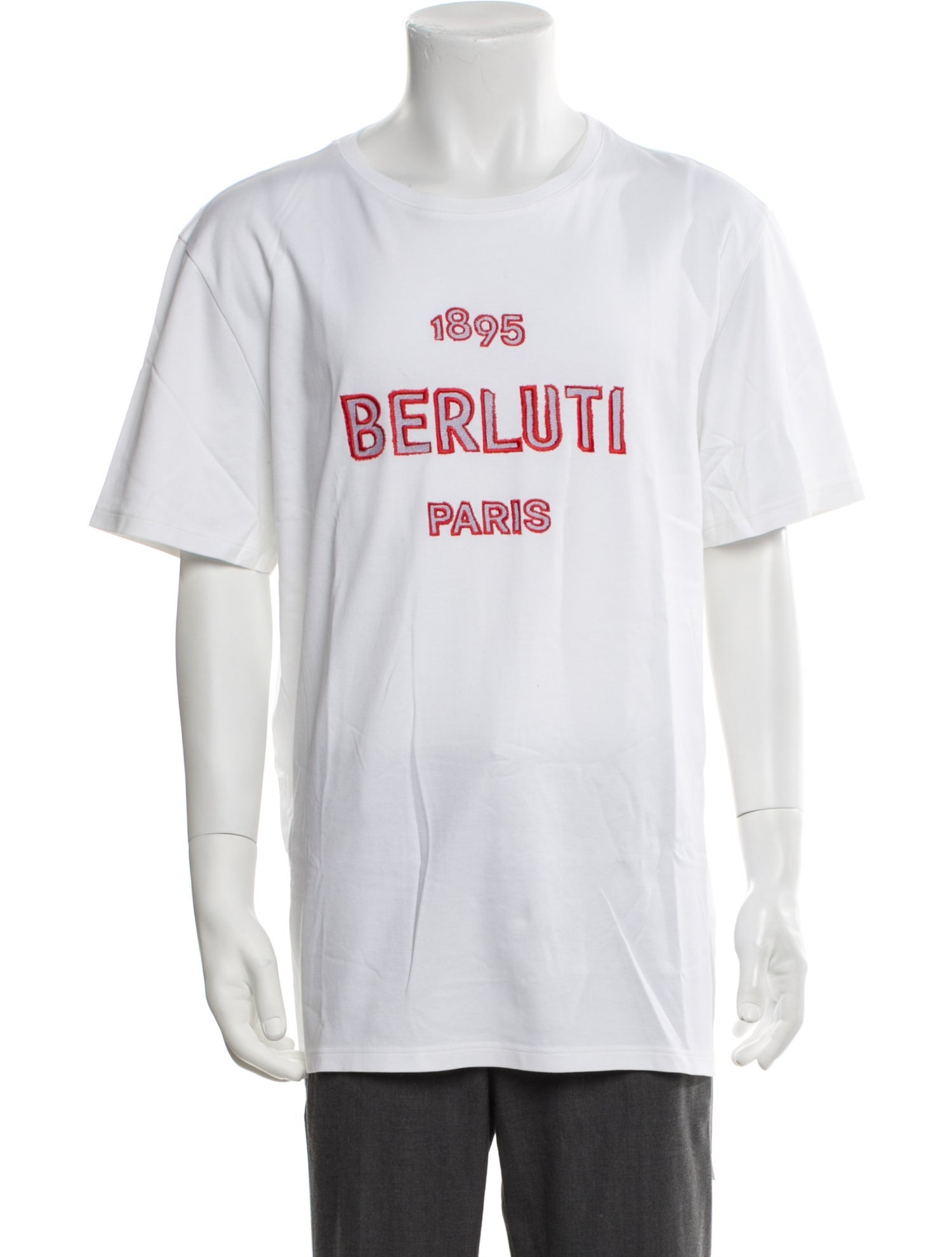 Berluti Graphic Print Crew Neck T-Shirt