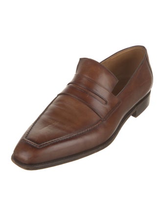 Berluti Leather Dress Loafers