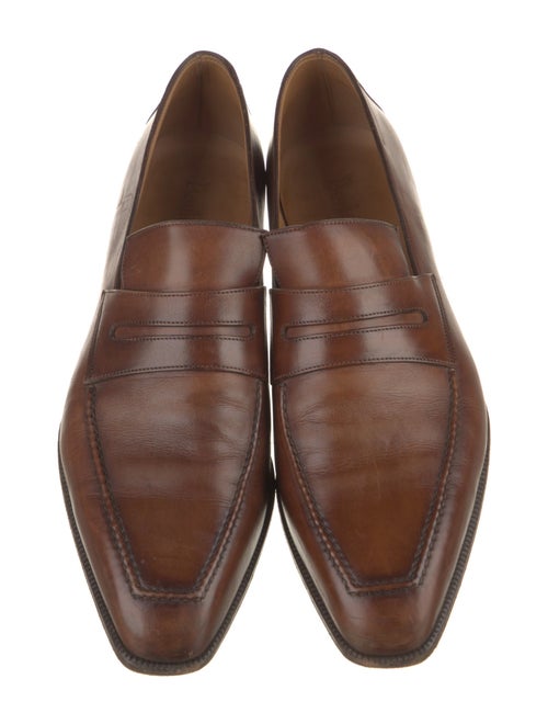 Berluti Leather Dress Loafers