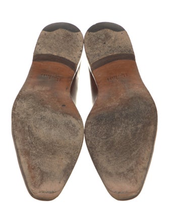 Berluti Leather Dress Loafers