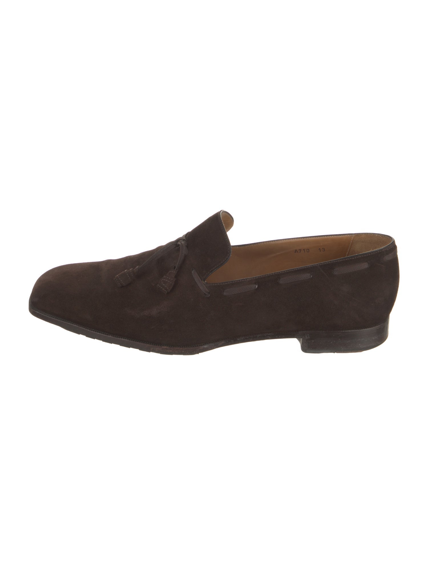 Berluti Suede Dress Loafers