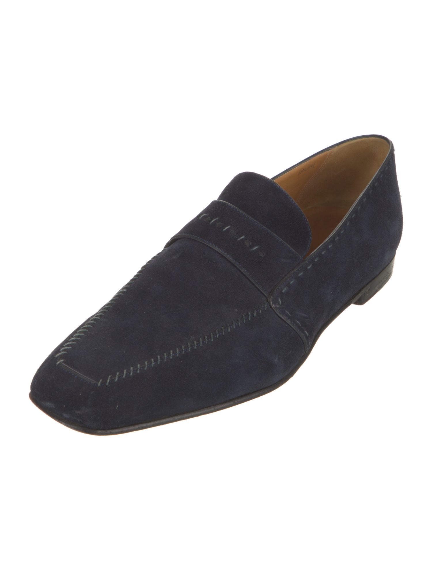 Berluti Suede Dress Loafers