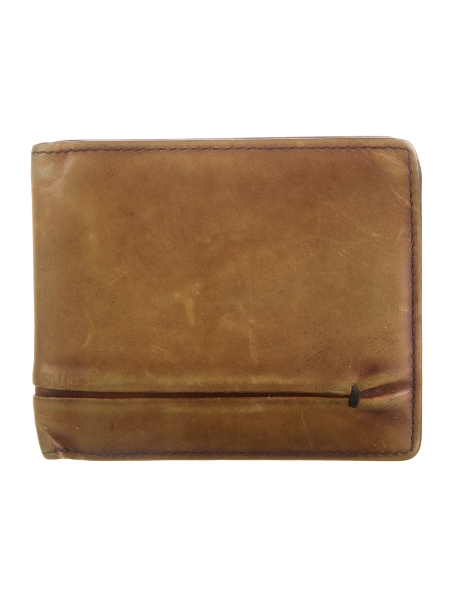 Berluti Vintage Leather Bifold Wallet
