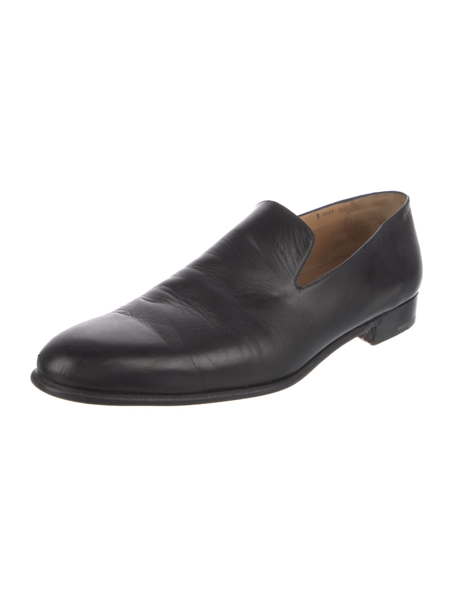 Berluti Leather Dress Loafers