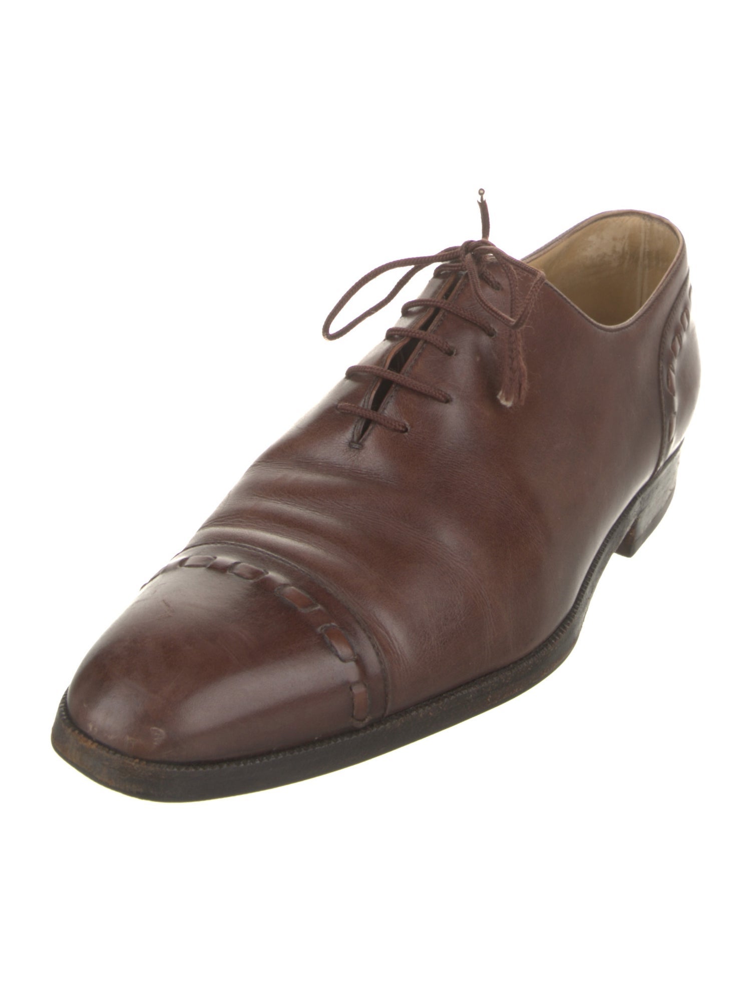 Berluti Leather Oxfords