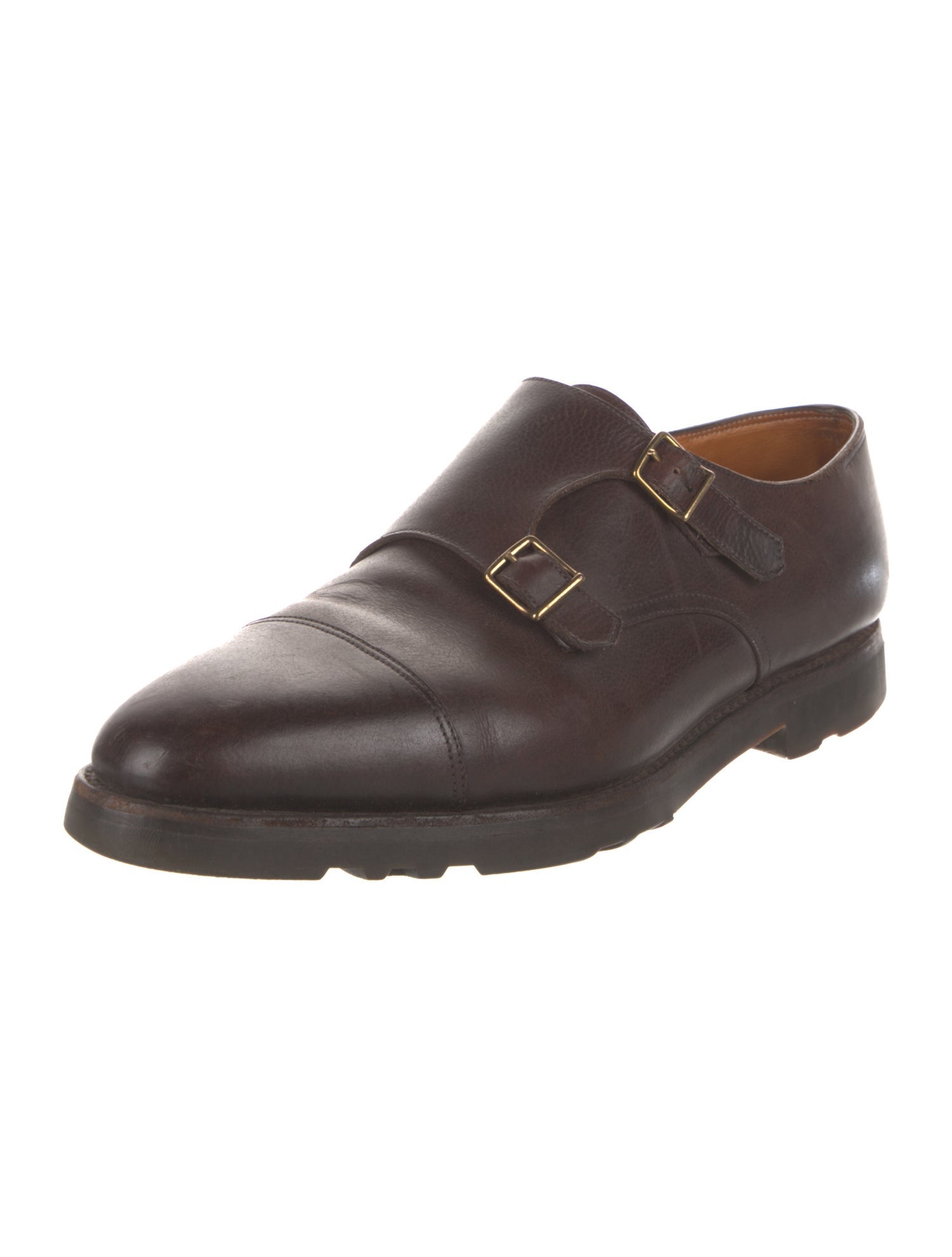 Berluti Leather Monk Straps