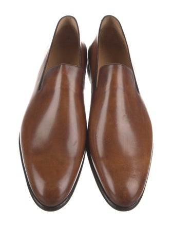 Berluti Leather Dress Loafers
