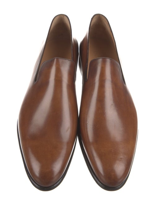 Berluti Leather Dress Loafers