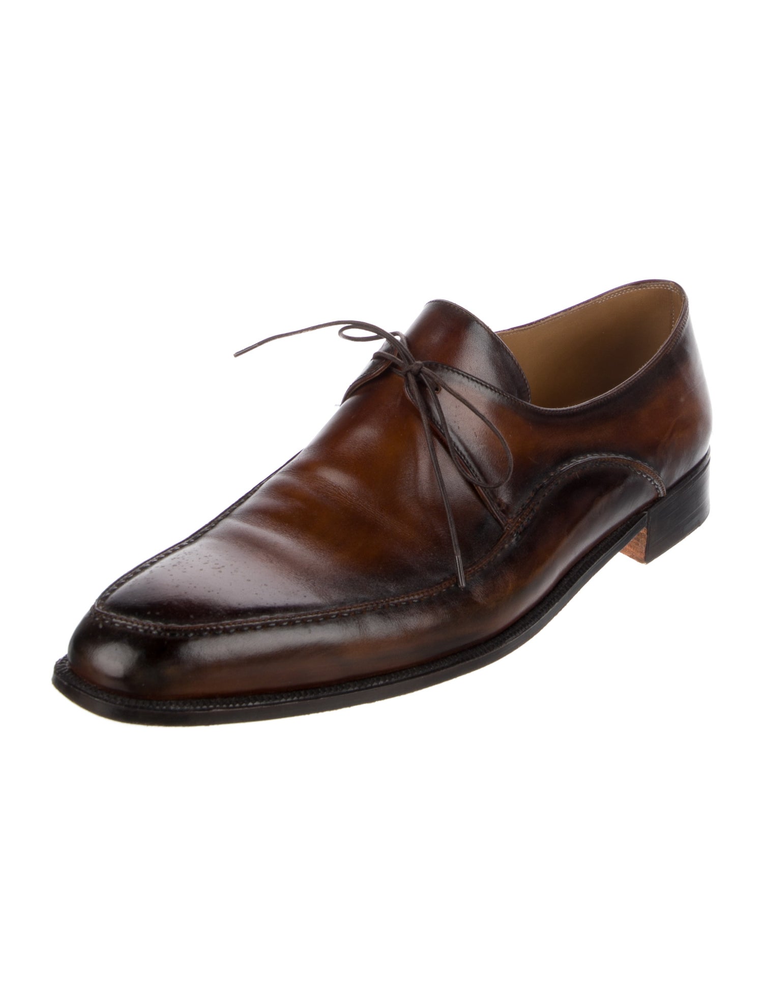 Berluti Leather Derby Shoes