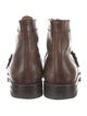 Berluti Leather Lace-Up Boots