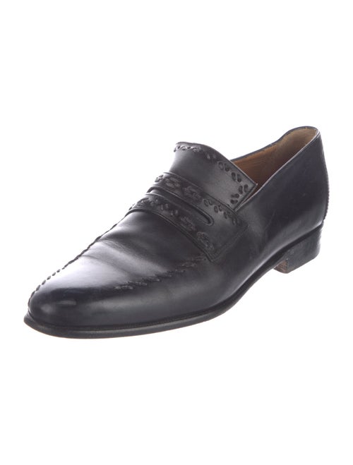 Berluti Leather Dress Loafers