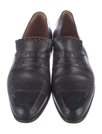 Berluti Leather Dress Loafers