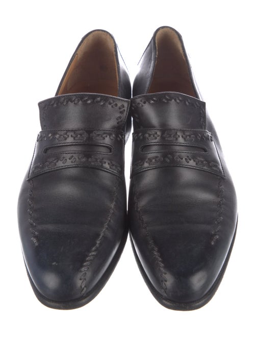 Berluti Leather Dress Loafers