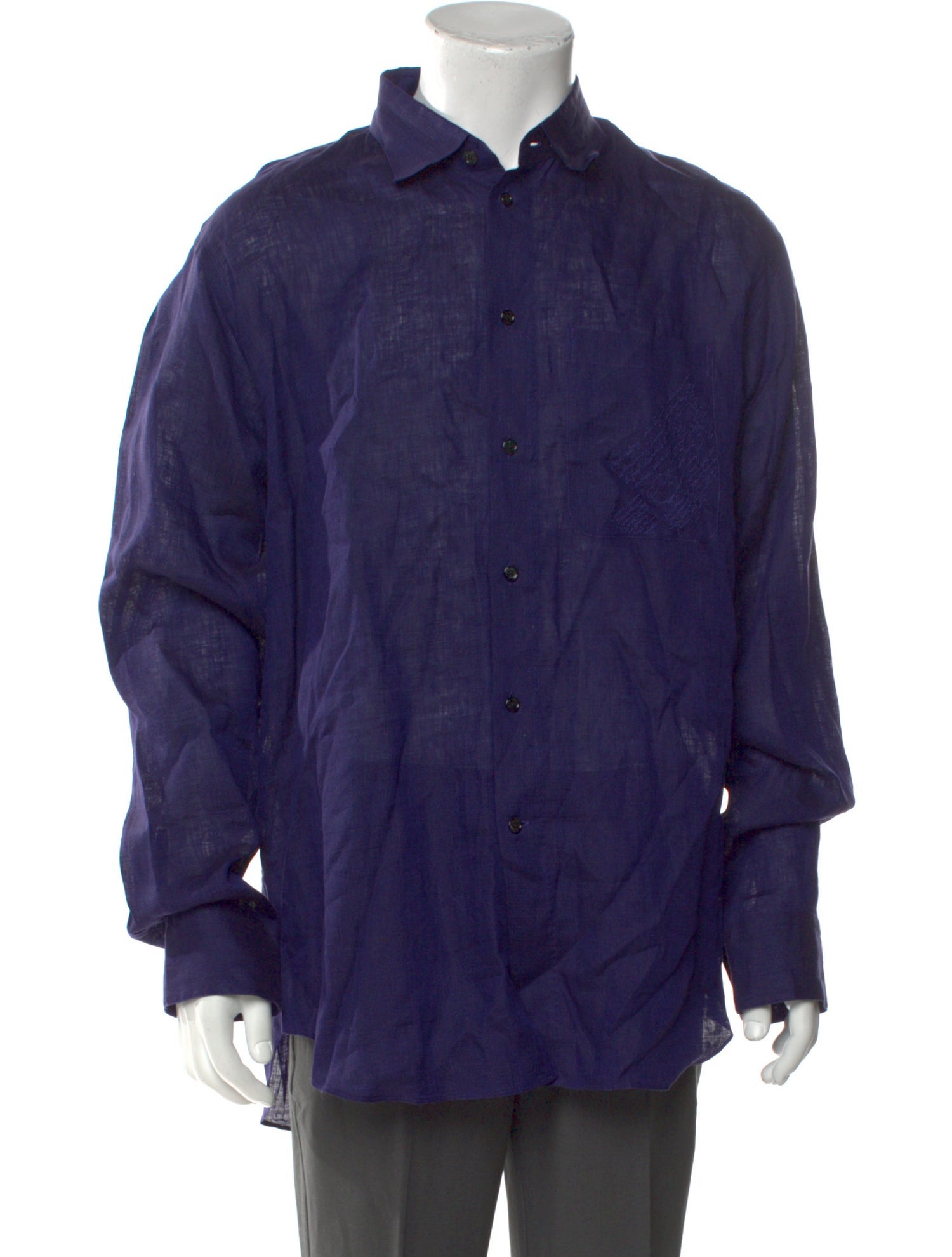 Berluti Linen Long Sleeve Shirt