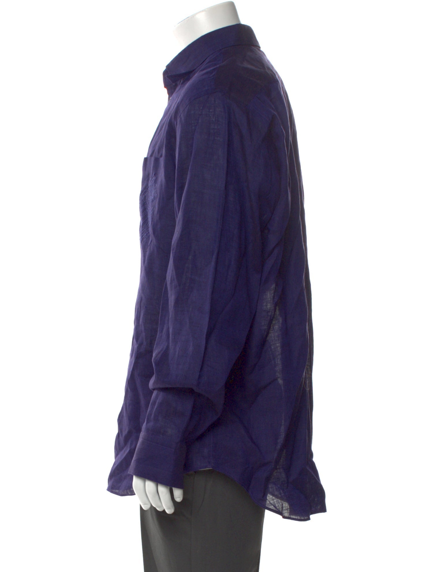 Berluti Linen Long Sleeve Shirt