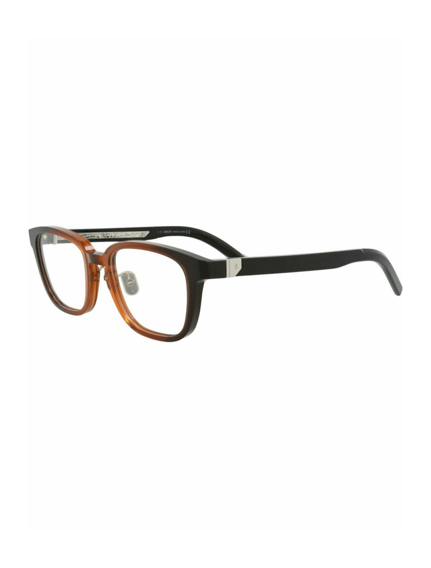 Berluti Colorblock Pattern Eyeglasses w/ Tags