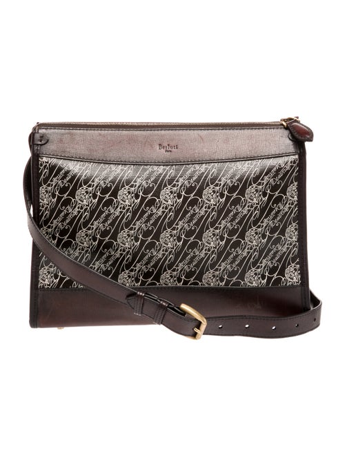 Berluti Leather Messenger Bag