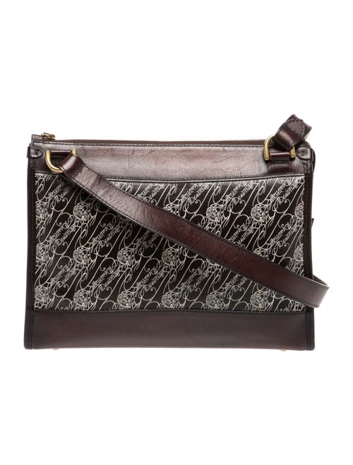 Berluti Leather Messenger Bag
