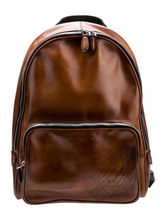 Berluti Leather Backpack