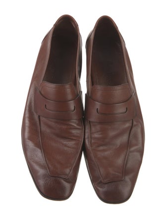 Berluti Leather Dress Loafers