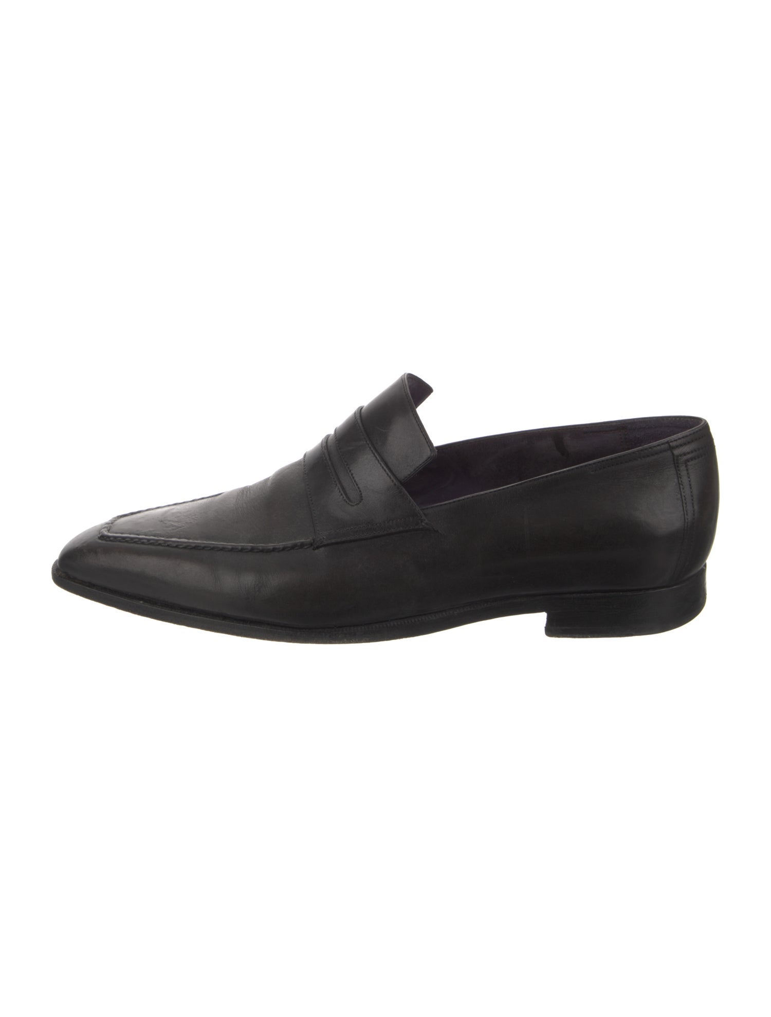 Berluti Leather Dress Loafers