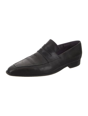 Berluti Leather Dress Loafers