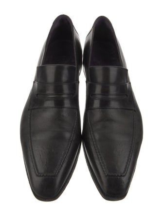 Berluti Leather Dress Loafers