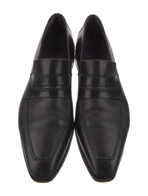 Berluti Leather Dress Loafers