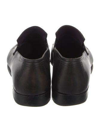 Berluti Leather Dress Loafers