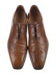 Berluti Leather Printed Oxfords
