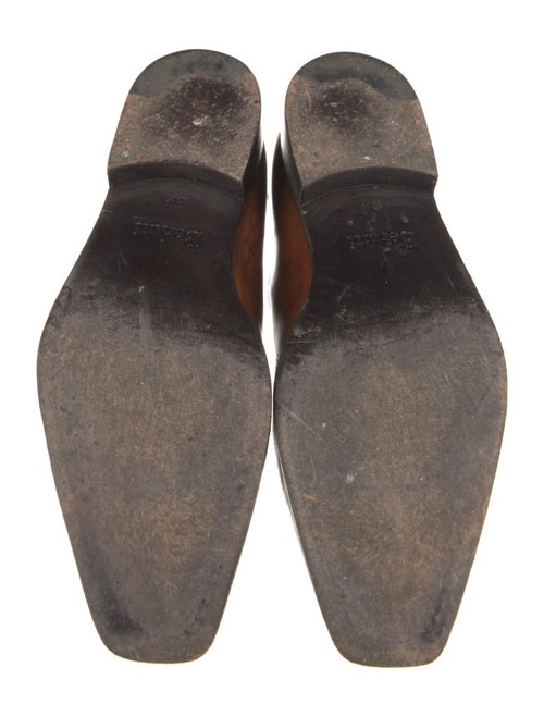 Berluti Leather Printed Oxfords
