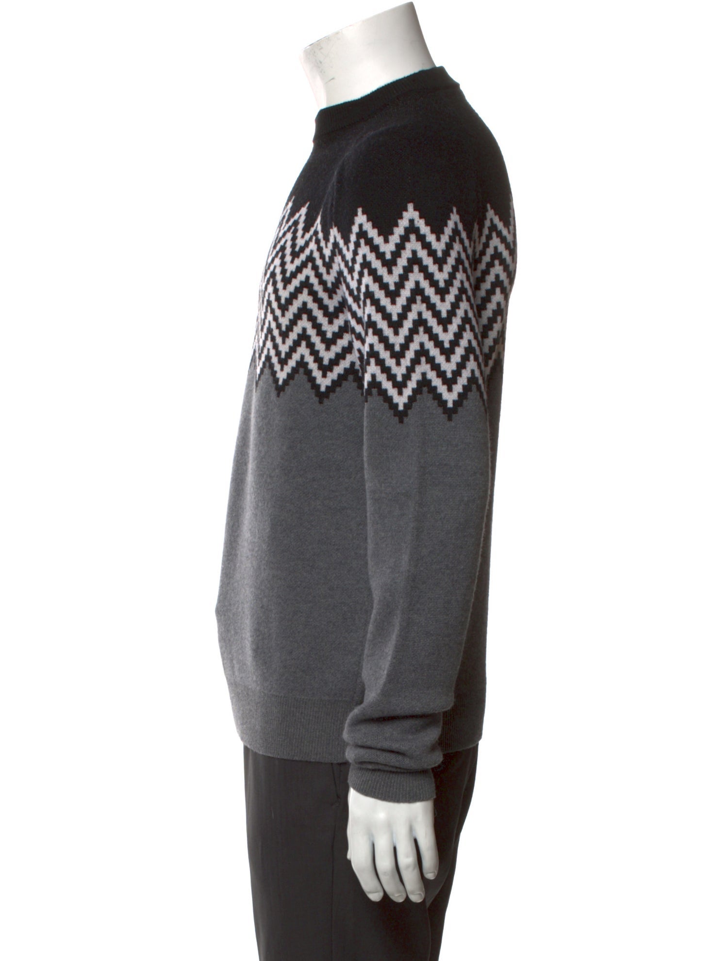 Berluti Wool Graphic Print Pullover