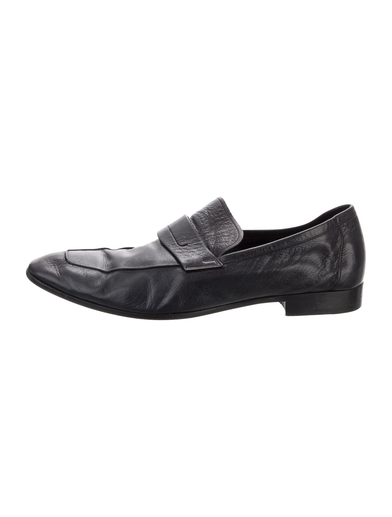 Berluti Leather Dress Loafers