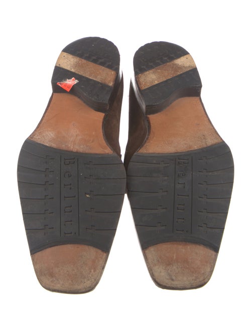 Berluti Suede Dress Loafers