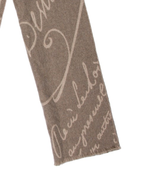 Berluti 'Pursuit of Happiness' Striped Harness Wool Scarf