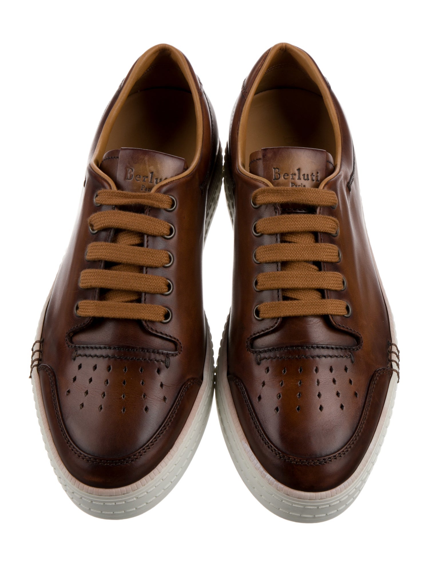 Berluti Leather Sneakers
