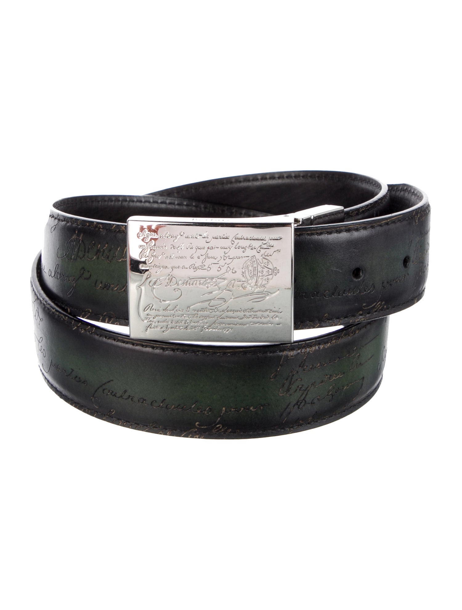 Berluti Leather Belt Kit